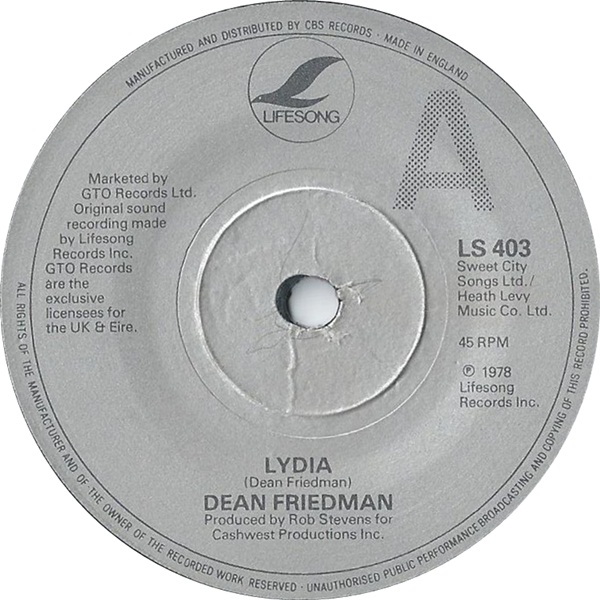 Dean Friedman - Lydia