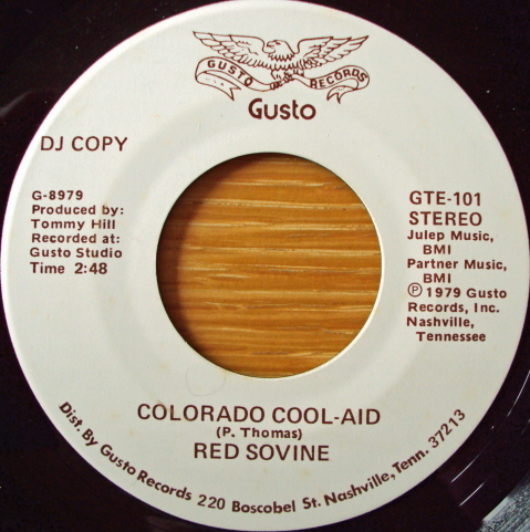 Red Sovine - Colorado Cool-Aid / The Days Of Me And You