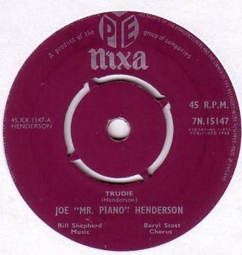 Joe Mr Piano Henderson - Trudie  Love Is The Sweetest Thing