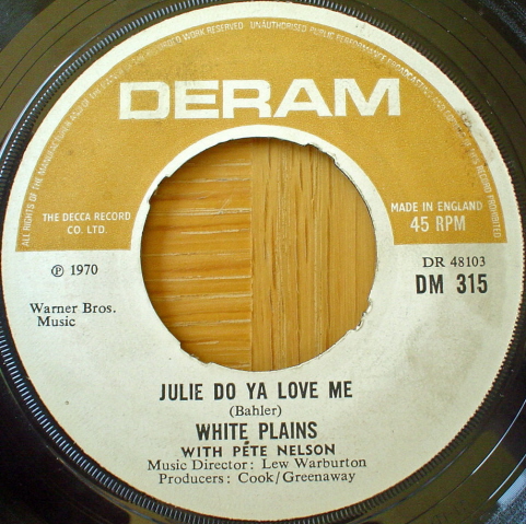 White Plains With Pete Nelson - Julie Do Ya Love Me