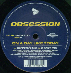 Obsession - On A Day Like Today