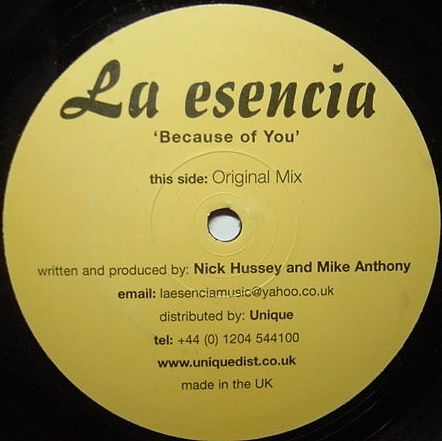 La Esencia - Because Of You