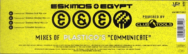 Eskimos  Egypt Mixes Of Plasticos - Communicate