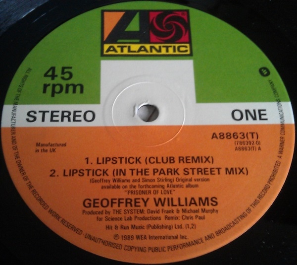 Geoffrey Williams - Lipstick