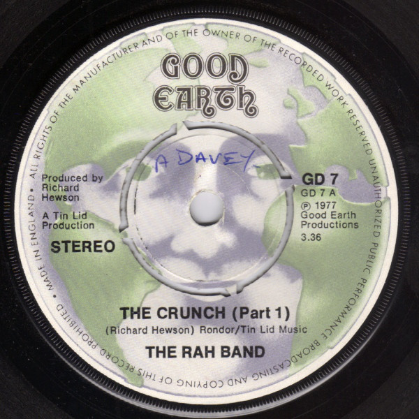 RAH Band, The - The Crunch (Part 1)