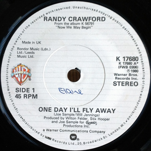 Randy Crawford - One Day Ill Fly Away