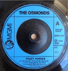 Osmonds The - Crazy Horses
