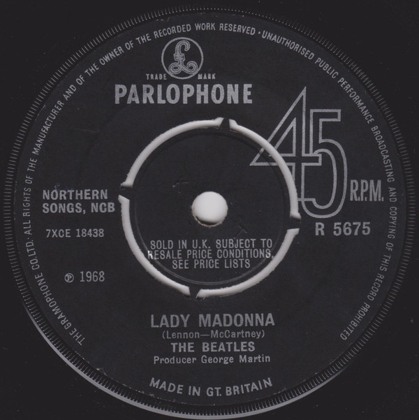 Beatles - Lady Madonna  The Inner Light