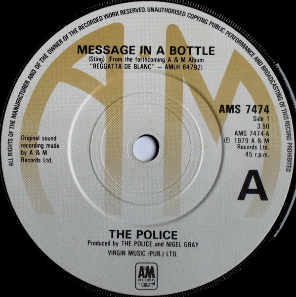 Police The - Message In A Bottle