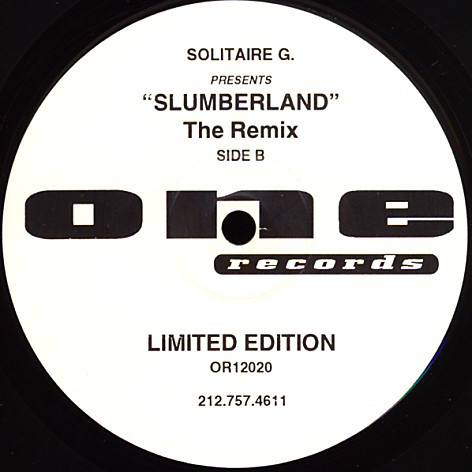SOLITAIRE G - SLUMBERLAND THE REMIX