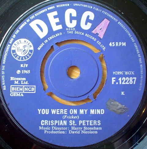 Crispian St Peters - You Were On My Mind