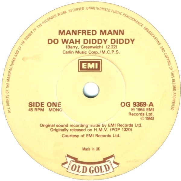 Manfred Mann - Do Wah Diddy Diddy