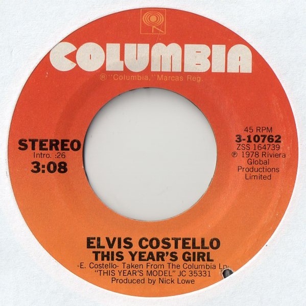 Elvis Costello - This Years Girl