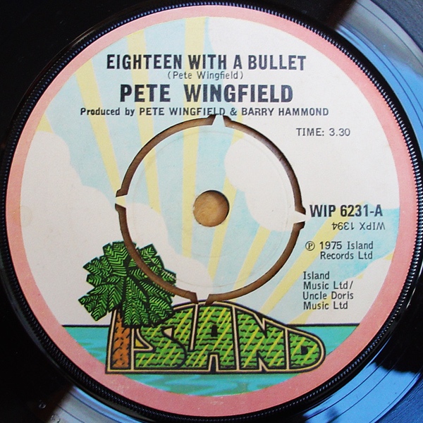 Pete Wingfield - Eighteen With A Bullet
