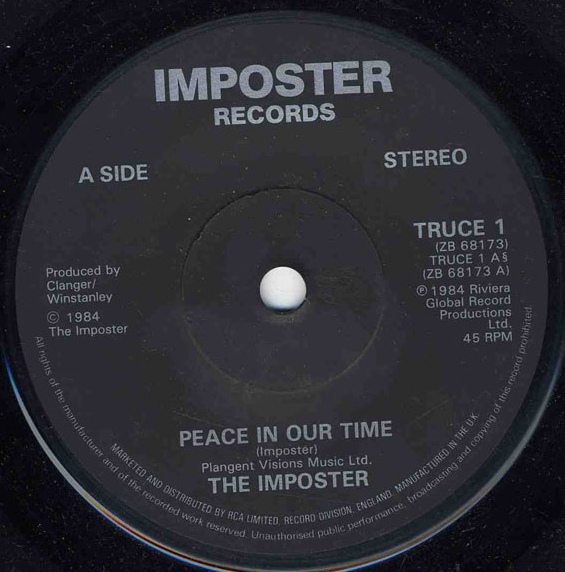 Imposter The - Peace In Our Time