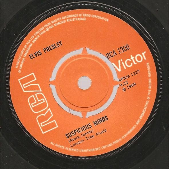 Elvis Presley -  Suspicious Minds  Youll Think Of Me