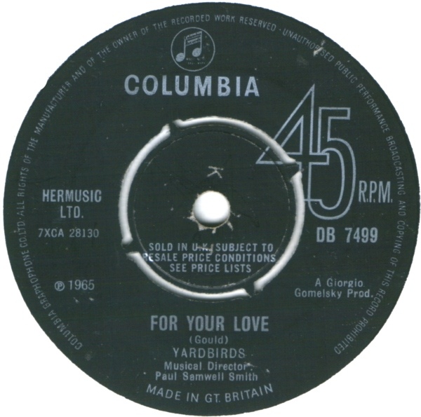Yardbirds - For Your Love
