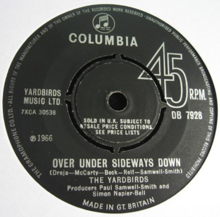 Yardbirds The - Over Under Sideways Down  Jeffs Boogie
