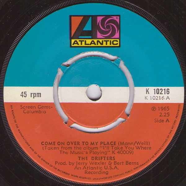 Drifters The - Come On Over To My Place