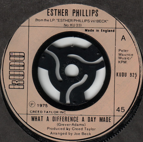 Esther Phillips - What A Difference A Day Made
