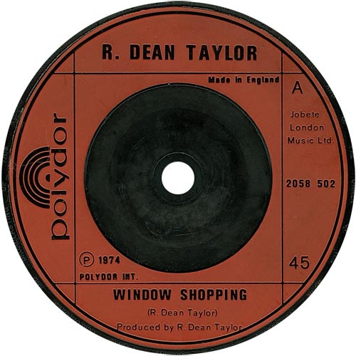 R Dean Taylor - Window Shopping