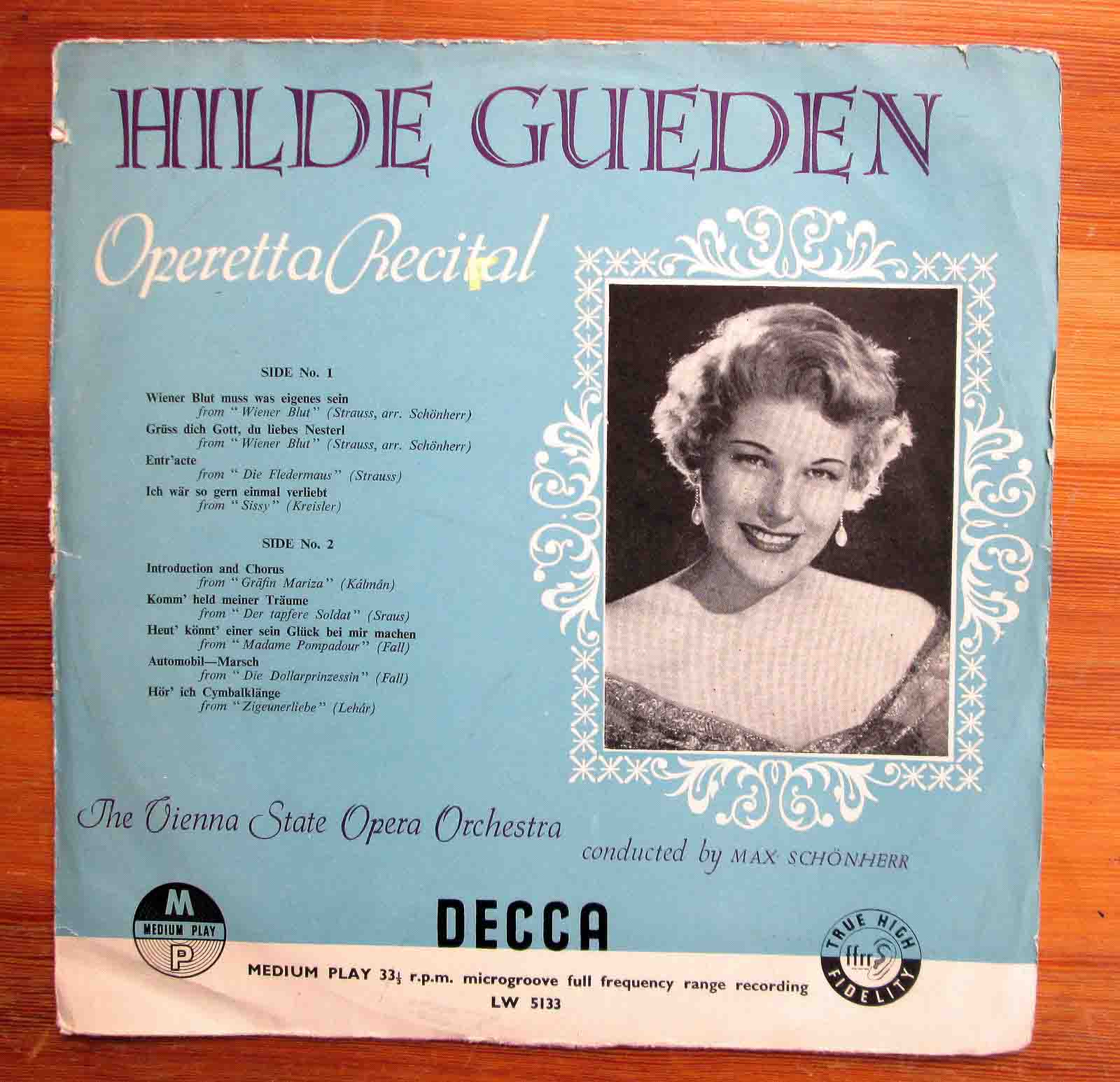Hilde Gueden - Operetta Recital Vol 2
