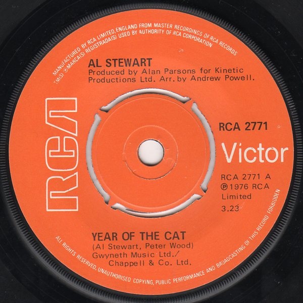 Al Stewart - Year Of The Cat  Broadway Hotel