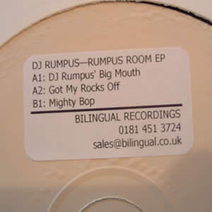 DJ RUMPUS - RUMPUS ROOM EP