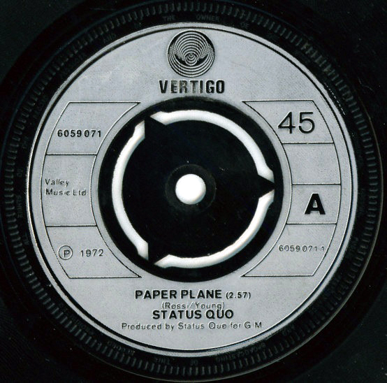 Status Quo - Paper Plane