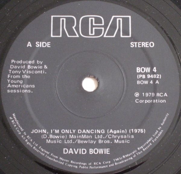David Bowie - John Im Only Dancing Again 1975