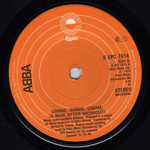 ABBA - Gimme Gimme Gimme A Man After Midnight