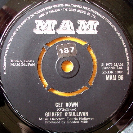 Gilbert OSullivan - Get Down