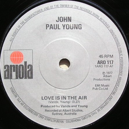 John Paul Young - Love Is In The Air