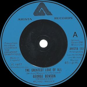George Benson  Michael Masser - The Greatest Love Of All  Alis Theme