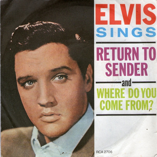 Elvis Presley With Jordanaires The - Return To Sender