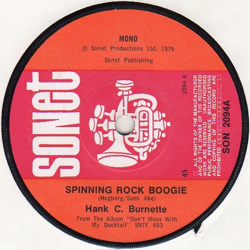 Hank C Burnette - Spinning Rock Boogie