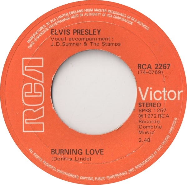 Elvis Presley - Burning Love