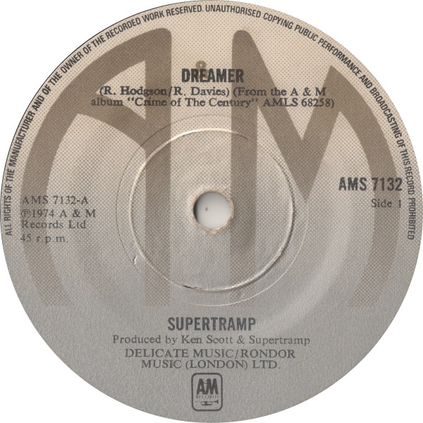 Supertramp - Dreamer  Bloody Well Right