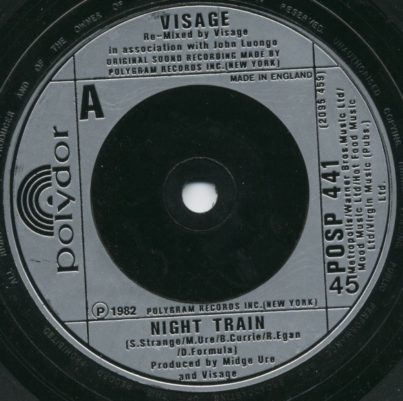 Visage - Night Train