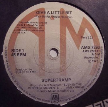 Supertramp - Give A Little Bit