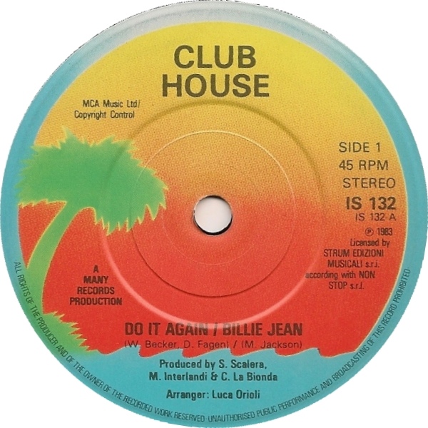 Club House - Do It Again  Billie Jean