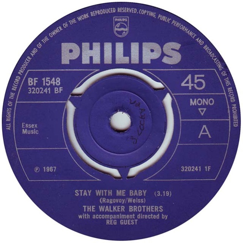 Walker Brothers The - Stay With Me Baby