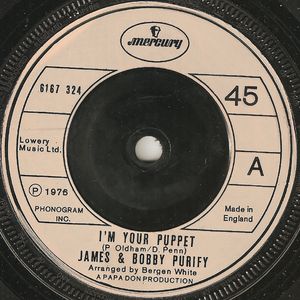 James  Bobby Purify - Im Your Puppet