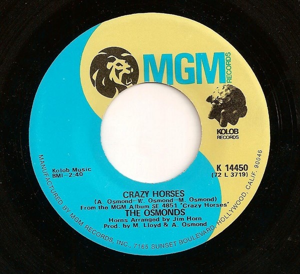 Osmonds The - Crazy Horses