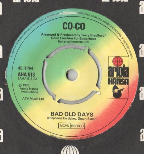 CoCo - Bad Old Days