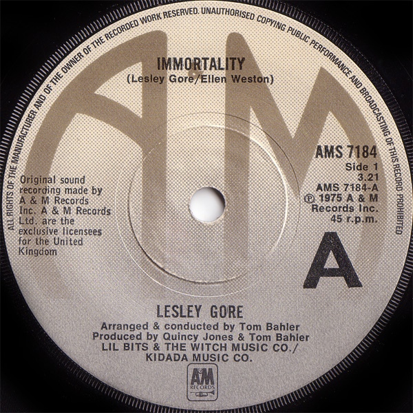 Lesley Gore - Immortality