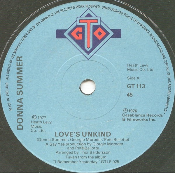 Donna Summer - Loves Unkind