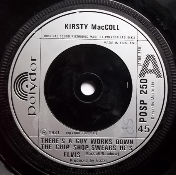 Kirsty MacColl - Guy Works Down The Chip Shop Swears Hes Elvis