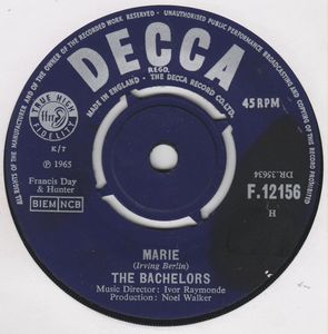 The Bachelors - Marie  You Can Tell