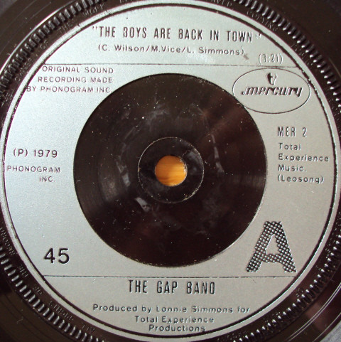 GAP BAND - the boys are back in town